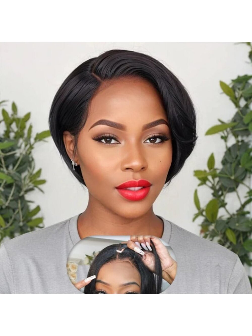 Short Pixie Cut Wig Human Hair 5X5 HD Lace Straight Wear and Go Glueless Wigs